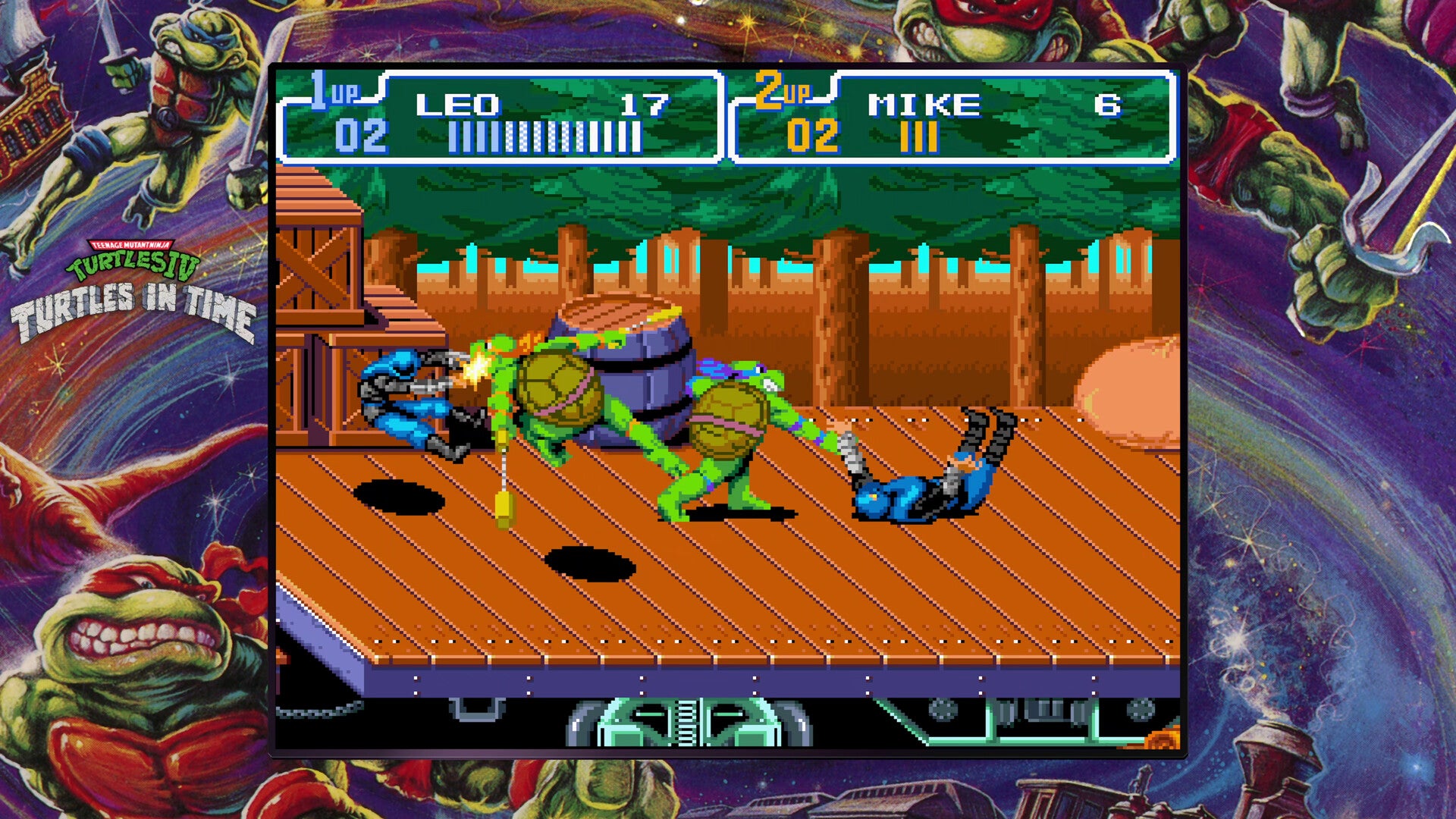 Cowabunga!  SNES klasik TMNT 4: Turtles in Time mendapatkan multiplayer online